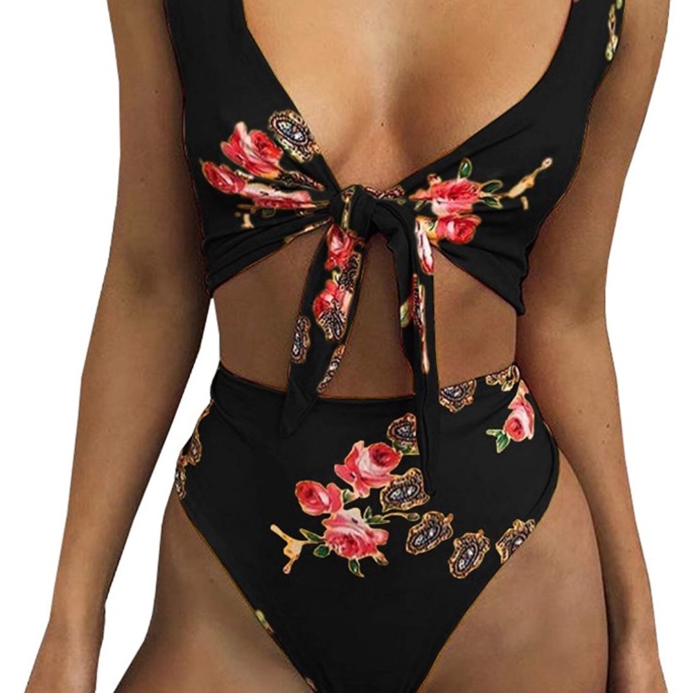 Front Tie Monokini